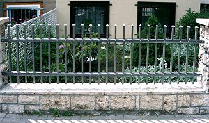 Zaunfeld Aluminiumstabzaun "Klassisch" 